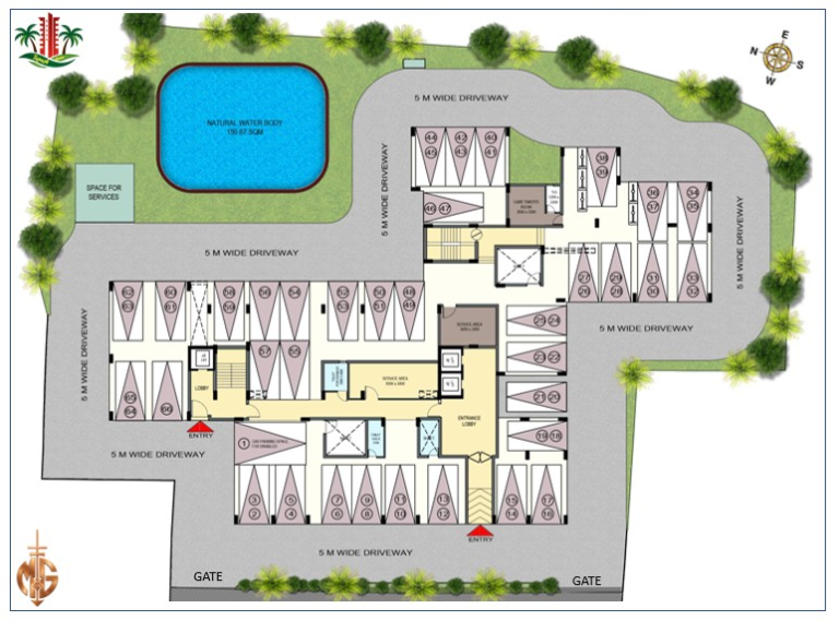 Gr. Floor plan